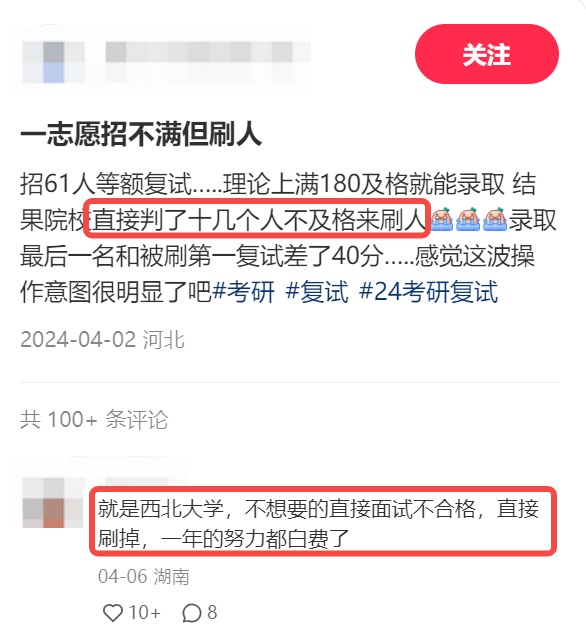 這些院校淘汰率最高82.8%！復(fù)試刷人超狠！